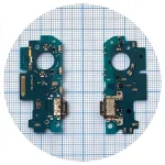 Шлейф Samsung Galaxy A34 A346B з роз'ємом зарядки та мікрофоном - нижня плата Original Quality