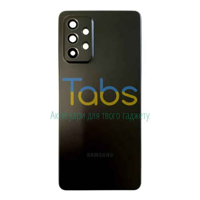 Задняя крышка для Samsung Galaxy A52 A525F (чорна  зі склом камери) Original Quality - изображение 2