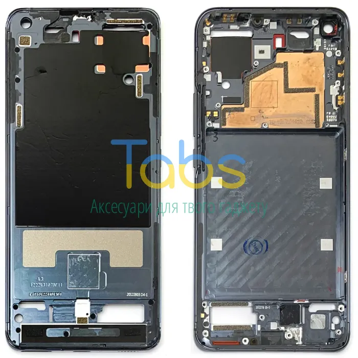 Рамка дисплея Xiaomi Mi 11 (сіра ) Original Quality - зображення 1