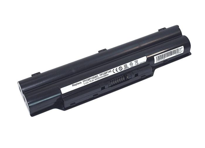 Акумулятор для ноутбука Fujitsu CP293550-01 LifeBook AH56 10.8V Чорний 4400mAh OEM