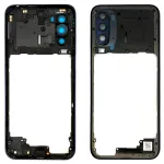 Рамка корпусу Motorola Moto G41 XT2167-2 (синя зі склом камери)