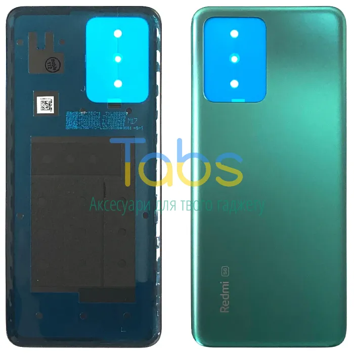 Задня кришка для Xiaomi Redmi Note 12 5G (зелена) Original Quality - зображення 1