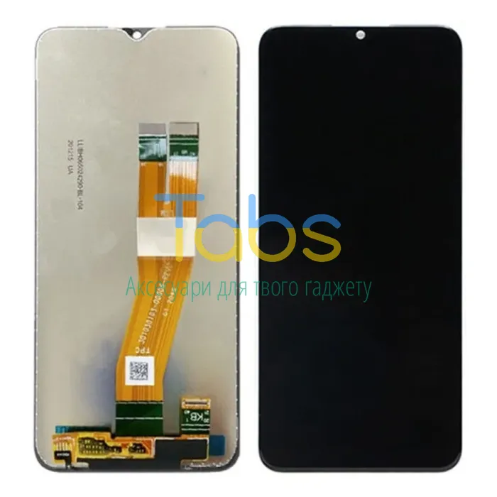 Дисплей для Samsung Galaxy A02s A025F, A03 A035F, A03s A037F 160 x 72 мм з тачскріном ( жовтий шлейф) Original PRC - зображення 1