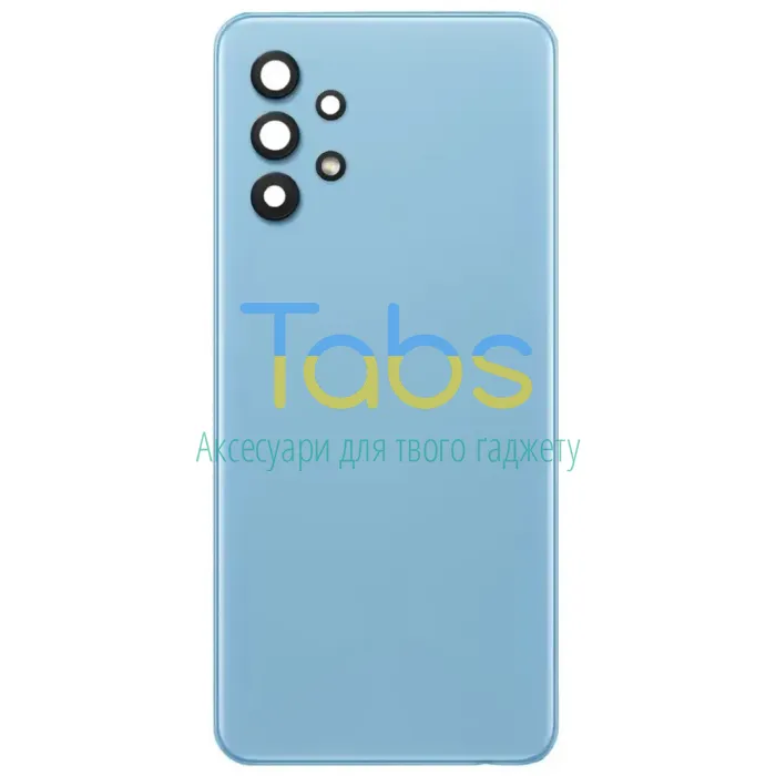 Задняя крышка для Samsung Galaxy A32 5G A326B (блакитна зі склом камери) Original Quality - изображение 2