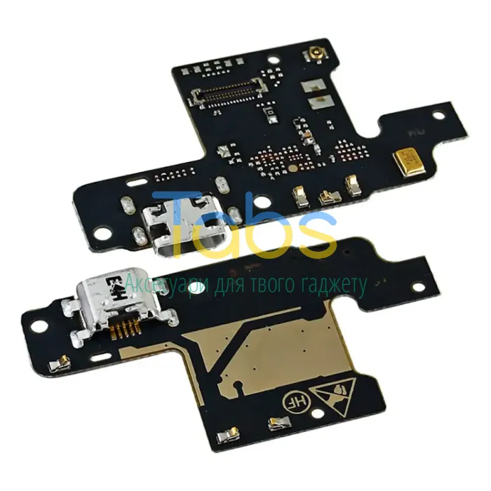 Шлейф ZTE Blade V10 Vita з роз'ємом зарядки та мікрофоном - нижня плата - зображення 1