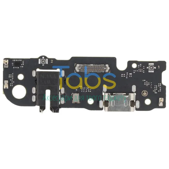 Шлейф для ZTE Blade A75 5G, Nubia Focus з роз'ємами зарядки, навушників та мікрофоном - нижня плата High Quality - зображення 1