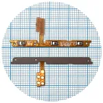 Шлейф Samsung Galaxy Note 20 N980F з кнопками гучності та ввімкнення Original Quality