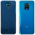 Задняя крышка для Xiaomi Redmi Note 9S, Redmi Note 9 Pro Max суміст. Redmi Note 9 Pro (синя  зі склом камери) Original Quality
