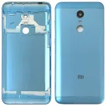 Задня кришка для Xiaomi Redmi 5 Plus MEG7 (блакитна зі склом камери) Original Quality