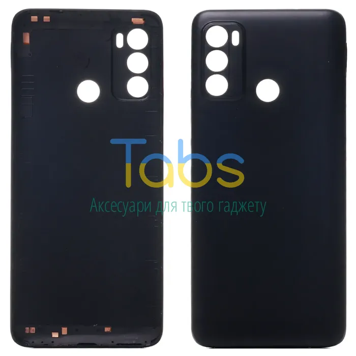 Задня кришка для Motorola Moto G60 (чорна) - зображення 1
