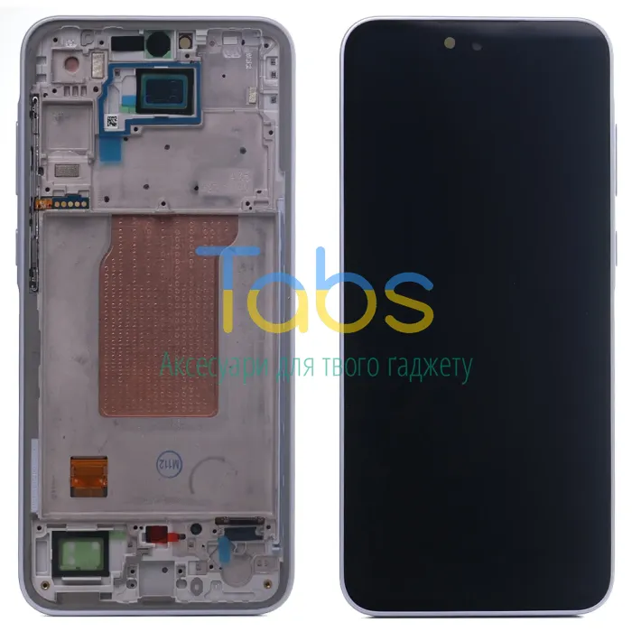 Дисплей для Samsung Galaxy A35 5G A356E + тачскрин з рамкою (блакитний оригінал OEM SP) - зображення 1