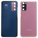 Задня кришка для Samsung Galaxy S20 G980F (рожева зі склом камери) Original Quality