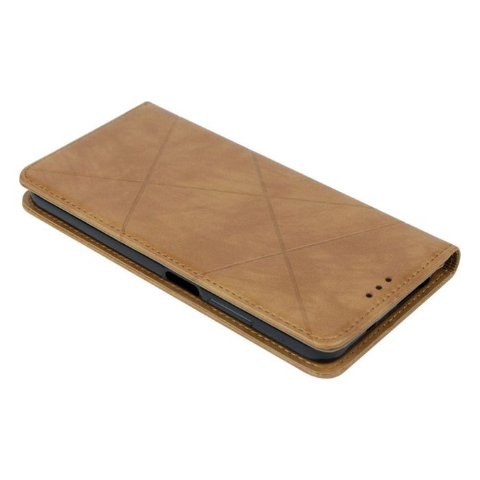 Чохол-книжка Business Leather для Xiaomi Poco X4/Redmi Note 11 Колір Коричневий