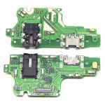 Шлейф Huawei Y9 2018 FLA-LX1, Enjoy 8 Plus з роз'ємом зарядки, роз'ємом навушників та мікрофоном - нижня плата