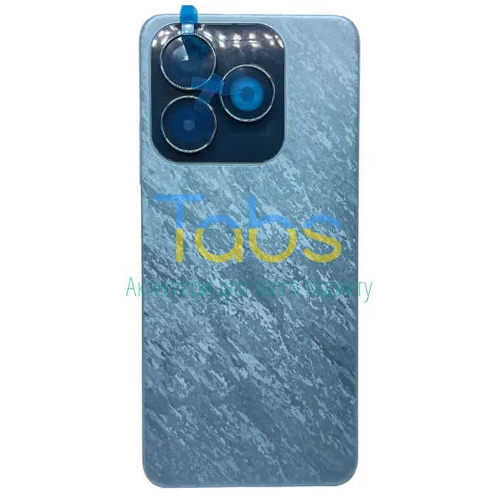 Задня кришка для ZTE Blade A73 4G (чорна зі склом камери) Original Quality - зображення 2