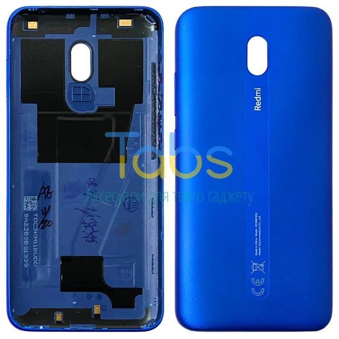 Задня кришка для Xiaomi Redmi 8A M1908C3KG (синя) Original Quality - зображення 1