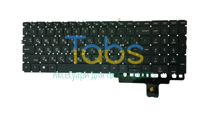 Клавиатура для ноутбука HP Elitebook 850 G7, 850 G8, 855 G7, 855 G8, Black (No Frame), Point Stick с подсветкой (Light), RU - изображение 2
