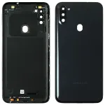 Задня кришка для Samsung Galaxy A11 A115F (чорна) Original Quality