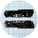 Шлейф Xiaomi Redmi A1 A1+ plus A2 з роз'ємами зарядки та навушників, мікрофоном - нижня плата High Quality