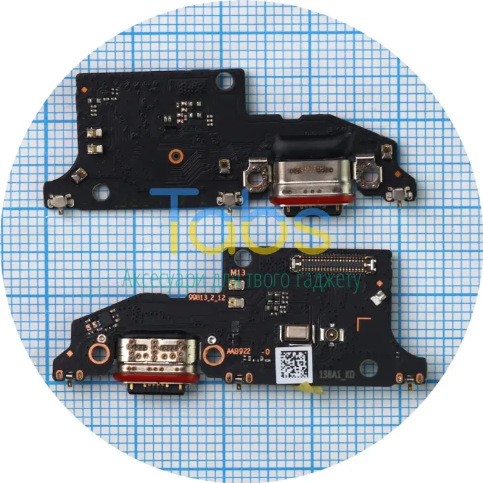 Шлейф Realme C75 4G RMX3941 з роз'ємом зарядки та мікрофоном - нижня плата Original Quality - зображення 1
