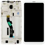 Дисплей для Meizu M8 V8 Pro M813H шлейф 98 мм з тачскріном Розпродаж (білий оригінал 100% з рамкою)