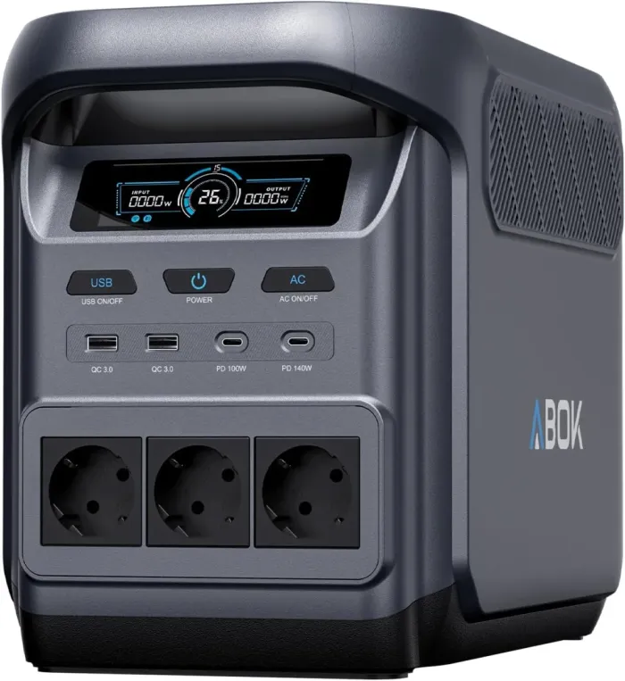 Зарядна станція ABOK ELUX1 1800W 1024Wh (N104) - зображення 2