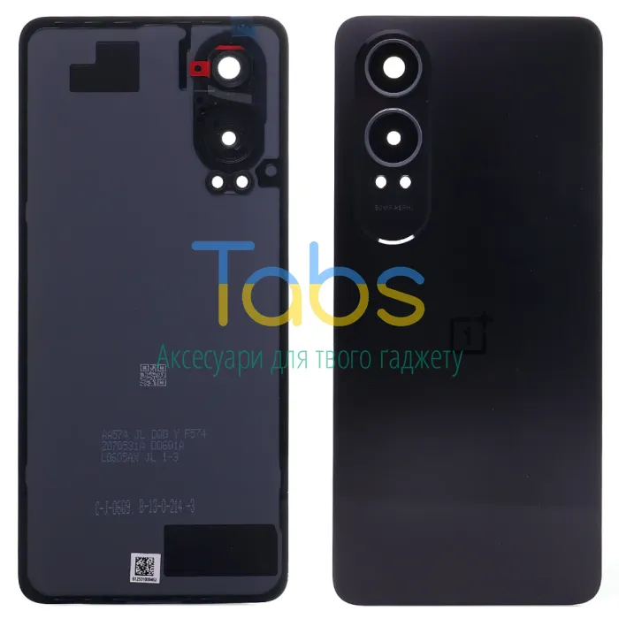 Задня кришка для OnePlus Nord CE 4 Lite 5G (срібляста зі склом камери) Original Quality - зображення 1