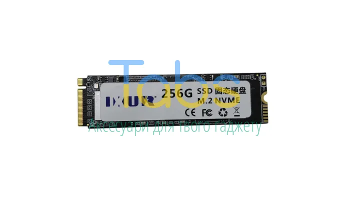SSD для ноутбука M.2 2280 IXUR 256GB NVME - зображення 1