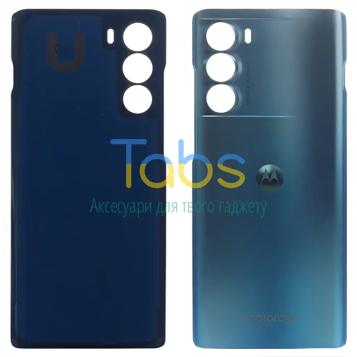 Задня кришка для Motorola Moto G200 5G (зелена Glacier Green оригінал OEM) - зображення 1