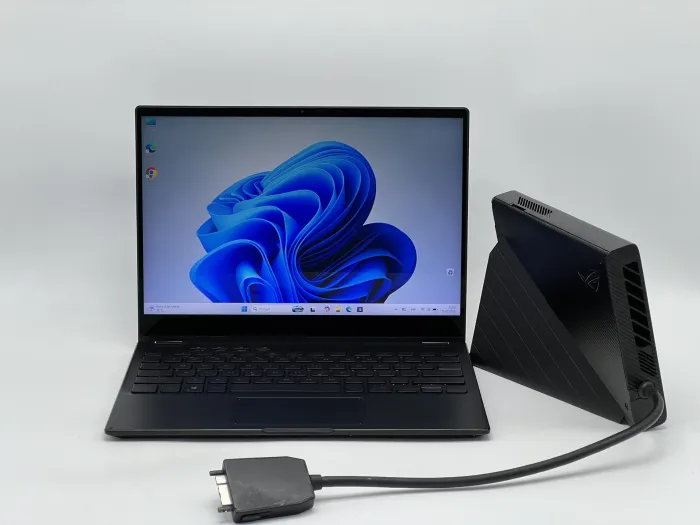 Ноутбук Asus Rog Flow X13 GV301QH-XS98-B\ NVIDIA GeForce RTX 3080 16GB, AMD Ryzen 9 5980HS, 32 GB, 960 GB, NVIDIA GeForce GTX 1650 Max - Q Design, 3840x2400, IPS [TI2607301] БУ - изображение 2