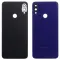 Задня кришка для Xiaomi Redmi Note 7 m1901f7g, Redmi Note 7 Pro m1901f7s (фіолетова зі склом камери)