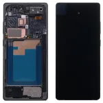 Дисплей для Samsung Galaxy S25 Ultra S938 з тачскріном (оригінал OEM SP з рамкою Titanium Black Gray)
