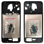 Рамка корпуса Oppo A5 2020, A8, A9 2020, A11 (чорна зі склом камери)