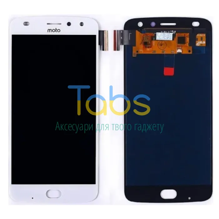 Дисплей для Motorola Moto Z2 Play XT1710 з тачскріном Розпродаж (білий OLED) - зображення 1