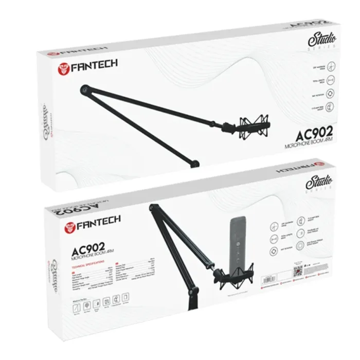 Штатив для мікрофону FANTECH AC902s Чорний - зображення 2