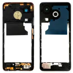 Рамка корпусу Infinix Smart 8 X6525 (срібляста без скла камери)