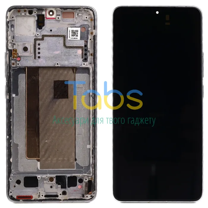 Дисплей для Xiaomi Poco F6 Pro з тачскріном ( із сріблястою рамкою) Original Quality - зображення 1
