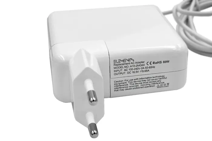 Блок живлення для Apple MagSafe 2 60W 16.5V 3.65A Elements (A10-2MG60) - зображення 2