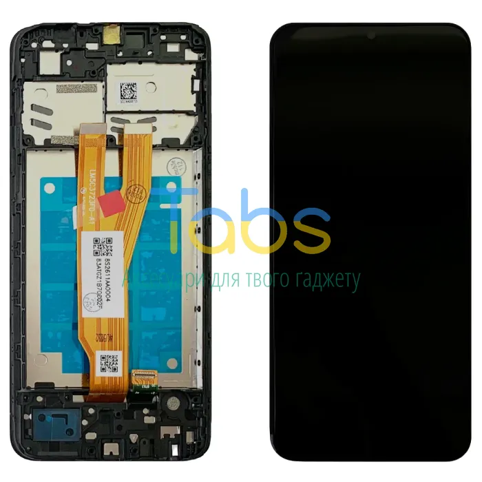 Дисплей для Samsung Galaxy A03 Core A032F (трійний шлейф) з тачскріном ( з рамкою) Original PRC - зображення 1
