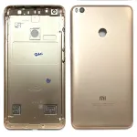 Задня кришка для Xiaomi Mi Max 2, MDE40 MDI40 (золотиста зі склом камери) Original Quality