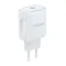 Мережевий зарядний пристрій (адаптер) 2в1 WALKER WH-64 PD_25W + Data Cable Type-C to Type-C white