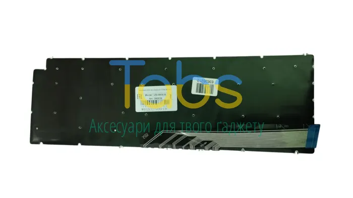 Клавиатура для ноутбука Dell Inspiron 5584 Black, (No Frame), RU - зображення 1