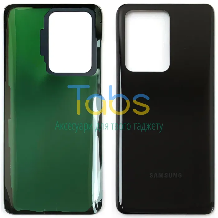 Задня кришка для Samsung Galaxy S20 Ultra G988F (чорна) Original Quality - зображення 1