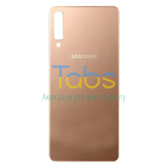Задня кришка для Samsung Galaxy A7 2018 A750F (золотиста) Original Quality - зображення 1