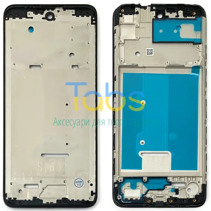 Рамка дисплея Motorola Moto E30 E40 (чорна) - изображение 1