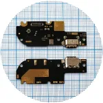 Шлейф Motorola XT1943-1 Moto P30 з роз'ємом зарядки та мікрофоном High Quality