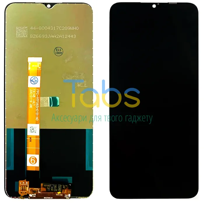 Дисплей для Realme C3 RMX2020 Realme 5 6i, Oppo A31 A5 2020, A9 2020 з тачскріном (FPC-HTF065H019-A0) - зображення 1
