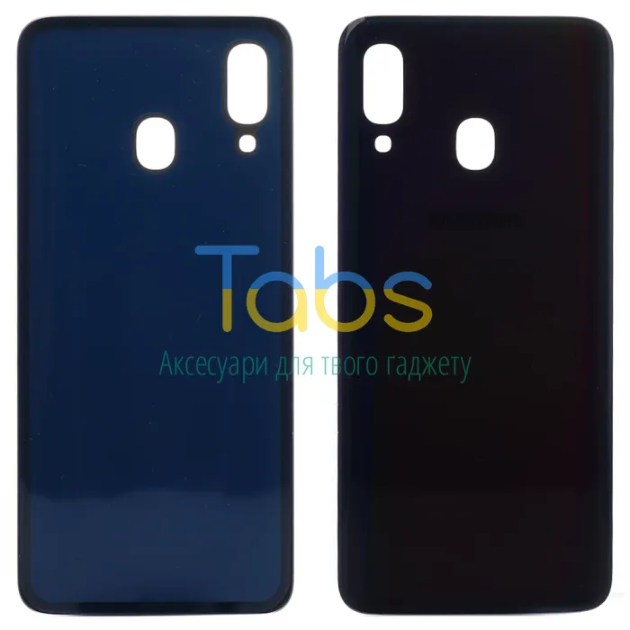 Задня кришка для Samsung Galaxy A40 2019 A405F (чорна) Original Quality - зображення 1