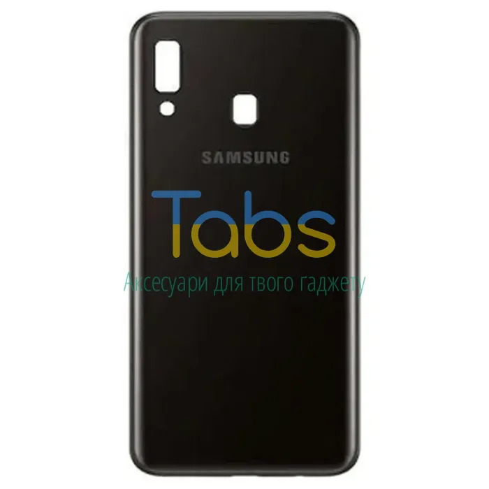 Задня кришка для Samsung Galaxy A40 2019 A405F (чорна) Original Quality - зображення 2