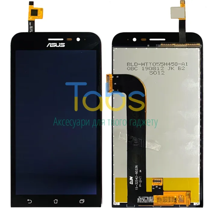 Дисплей для Asus ZenFone Go (ZB500KL X00AD) з тачскріном (чорний) - зображення 1